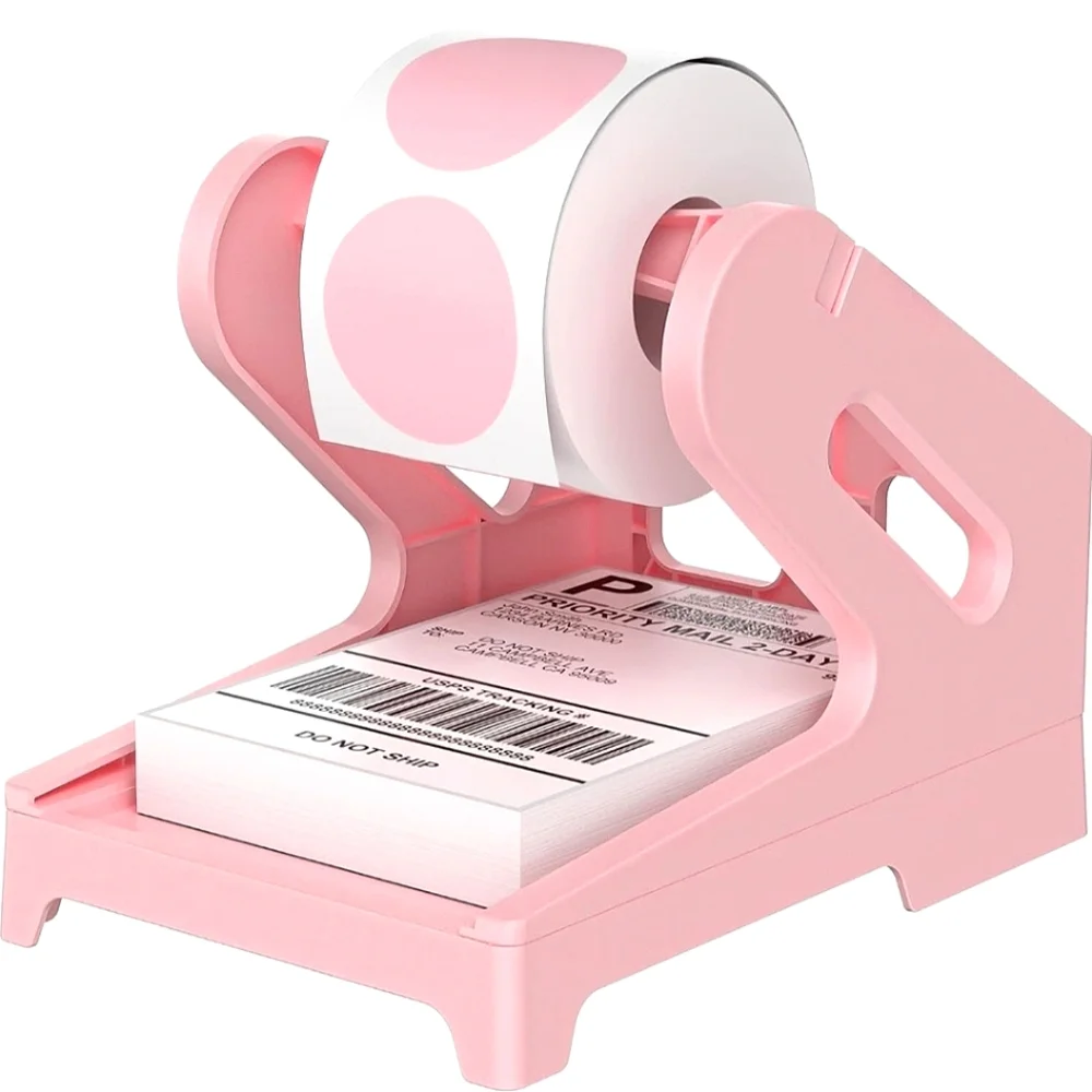 Pink Label Dispenser & Holder